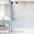 thumbnail image 7 of Vigo VG6075MBFL3474 Zenith 74" High X 34" Wide Shower Screen Semi Frameless Shower Door -, 7 of 7