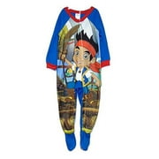 Jake Adventure Awaits! Boy's Footed Character Pajama Blanket Sleeper, Size 4T