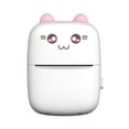 thumbnail image 7 of Portable Mini Pocket Printer BT Thermal Printer with Thermal Printing Paper USB Cable for Note Photo Document Printing Pink, 7 of 7
