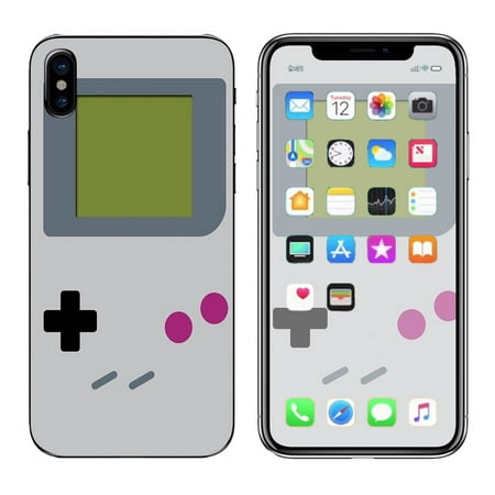 Skin Decal For Apple Iphone X 10  / Retro Gamer (Best Ar Games For Iphone X)