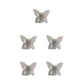 thumbnail image 1 of Pinza gruesa para el pelo Minnieouse estilo estético Retro 5piezas Gris, 1 of 6