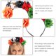 thumbnail image 4 of Tocado de calavera y araña de flores coloridas de Halloween para fiesta de cosplay, 4 of 8