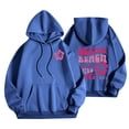thumbnail image 1 of Chandails en Molleton pour Femmes, Femmes Imprimé Lettre Manches Longues Automne et Hiver Chandail Ample Mode Chandails à Capuchon Tops, 1 of 6