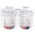 thumbnail image 3 of 250th Anniversary USA Shirt for Men 1776-2026 Independence Day Tees T-Shirts, Plus Size Men's Tops America Flag & Statue of Liberty Baseball Jersey Fashion Short Sleeve Button Blouses Freedom Gifts, 3 of 9