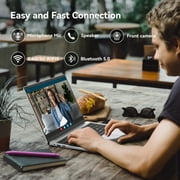 15.6 inch Windows 11 Pro Laptop,8GB RAM 256GB SSD,Bussiness Notebook Computer Intel Celeron N4000(Up to 2.6GHz),FHD 1920 x 1080,MS Office
