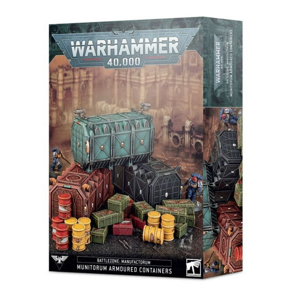 Battlezone: Manufactorum – Munitorum Armoured Containers (Warhammer 40,000 - Games Workshop)