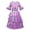 Robe Isabela, variante sur HAWEE Robe pour Demoiselles d'Honneur Mirabel/Pepa/Dolores/Luisa/Isabela Robe de Cosplay Encanto Robe de Princesse Manches Évasées Ligne A Évasée Jupe de Fête d'Anniversaire