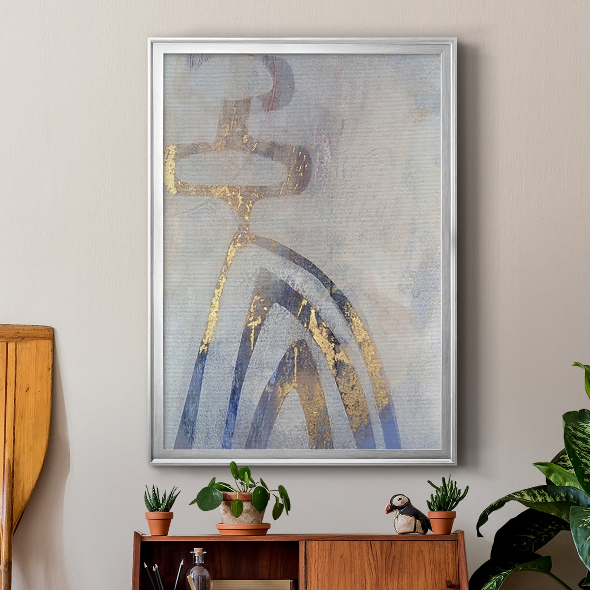 Linx III Premium Framed Print, in Gold, Black, or Silver - Ready to Hang