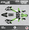Green, variant on Kalair GFX Graphics Kit for Kawasaki KX250F (2017-2020) Stellar Series