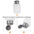 thumbnail image 4 of Uxcell Solvent Alcohol Dispenser 200ml(6.8oz) Press Type Liquid Dispenser Pump with Stainless Steel Lid, White, 4 of 6