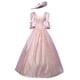 thumbnail image 2 of WILLBEST Vestidos Verano para Mujer Vestido Largo de Manga Trompeta de Color Sólido Estilo Retro para Mujer Grande, 2 of 3