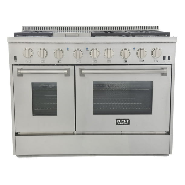 KUCHT Professional 48 in. 6.7 cu. ft. Dual Fuel Range for Natural Gas