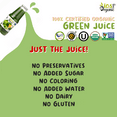 thumbnail image 5 of IOS Love Organic Juice - USDA Organic Certified - Cold Pressed, No Added Sugar, No Water, No Artificial Colors, No Preservatives, No Flavors Added, No Gluten - 33.8 Fl Oz (Green, Pack of 6), 5 of 7