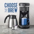 thumbnail image 3 of Mr. Coffee Pod + Cafetera Combinada Que Ahorra Espacio de 10 Tazas, Negra, 3 of 5