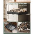 thumbnail image 4 of 2 piezas Organizador de Gabinete Extraíble, Cajones Deslizables para Cocina, Organizador de Cajones de Cocina, Ajustable, Negro, 4 of 4