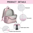thumbnail image 2 of Pattern Mandala Adjustable School Backpack - Waterproof Vintage Print Bag with Double Zipper, 2 of 4