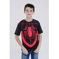 thumbnail image 2 of Marvel Spider-Man Miles Morales Infant Baby Boys or Girls Matching Family Cosplay T-Shirt Infant to Big Kid, 2 of 5