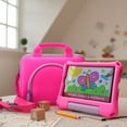 thumbnail image 6 of onn 8" Kids Tablet Bundle, Pink (2024 Model) with Bonus Storage Bag, Screen Protector, Stylus, and Shoulder Strap, 6 of 14