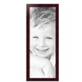 thumbnail image 2 of ArtToFrames 11" x 29" Mahogany Picture Frame, 11x29 inch Brown MDF Poster Frame (WOM-3978), 2 Pack, 2 of 8
