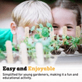 thumbnail image 2 of Backyard Safari Grow Herb Patio Gardening Kit with 6 Heirloom Seeds | Grow Harvest East, 2 of 5
