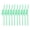Green 10pcs, variant on KGJQ 10PCS Spiral Plastic Straws, Colorful Twisted Translucent Drinking Straws, Food-Grade PETG Reusable Party Drink Accessories for Cocktails Juices Milk Tea