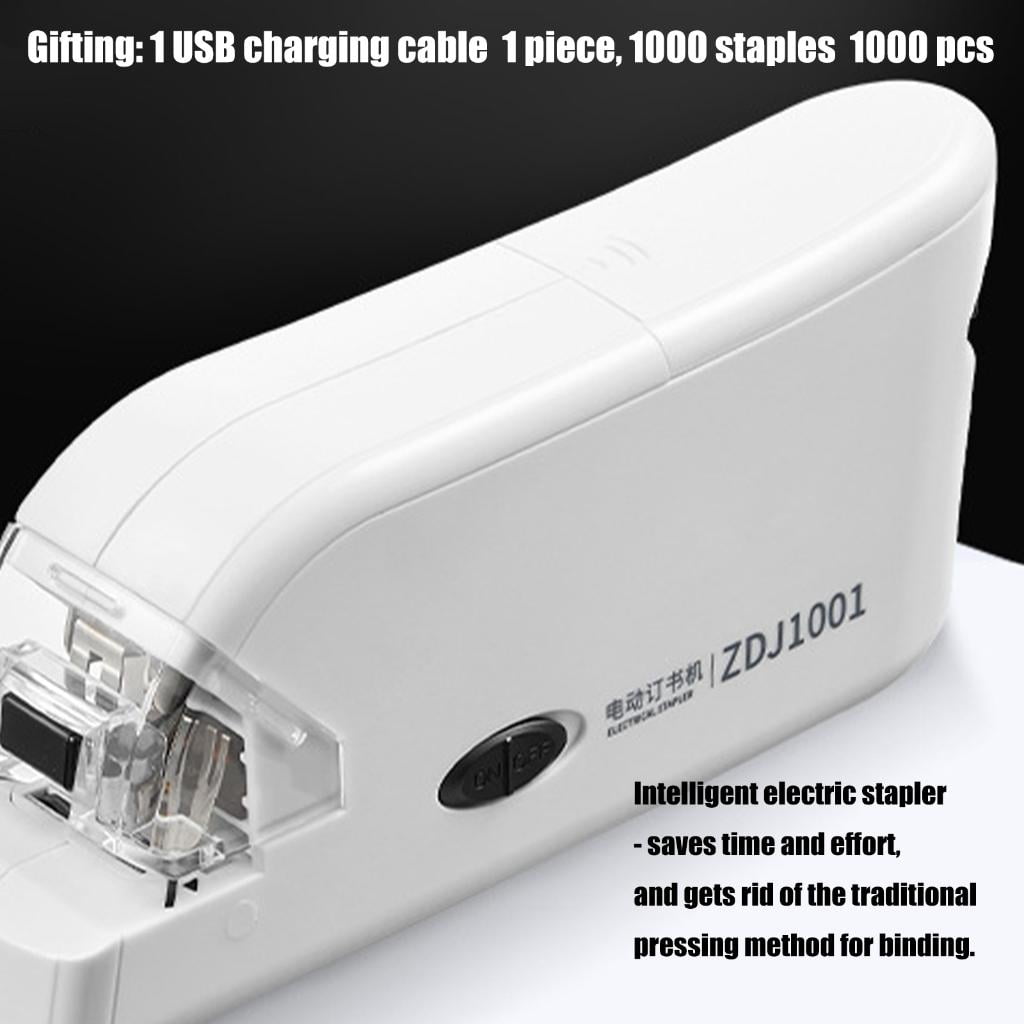 Giaone Cordless Electric Stapler 20 Sheets Capacity USB/Battery Powerer For Office