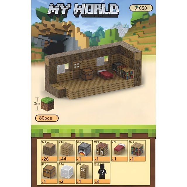 Juego MineCraftion mazmorras mapa DIY TNT figura modelo juguetes MineCraftion mazmorras mundo de dibujos animados modelador juguetes creativos para regalos de chico