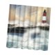 thumbnail image 4 of Cortina de de Poliéster con Decoración de Colgadura Cuarto Baño de Accesorios de Hogar Macarena Cortina de ducha, 4 of 4