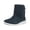 Blueberry Suede Wp/Faux Shearling/W, variant on Women's Cole Haan StudioGrand Waterproof Pull On Boot Dove Suede/Faux Vapor Grey Shearling/Optic White 7 B