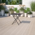 thumbnail image 2 of Scranton & Co 28" Square Folding Patio Dining Table in Sky Blue, 2 of 7