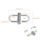 thumbnail image 2 of Ajustable Metal Hebillas, 5uds 23x14mm Cadena Acortador Correa Cierres para Bolso Cadenas Longitud Bricolaje Artesanía Accesorios, Plateado Tono Unique Bargains hebillas, 2 of 7