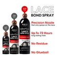 thumbnail image 2 of Red by Kiss Lace Bond Hold Spray Styler Fixer – The Ultimate Adhesive Spray for Wigs, Active Use, Fast Drying, Up to 72Hours 20X Stronger Hold, Daily Wig Applications, 2 of 10