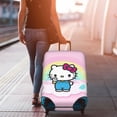thumbnail image 6 of Hello Kitty Suitcase Cover Luggage Covers Protector Carry On Cover Luggage Wraps For Suitcase Carry On Protector, Cartoon Luggage Sleeve Travel Suit Case Dust Cover For Suitcase 18-32 Inch, 6 of 8