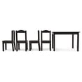 thumbnail image 4 of Tot Tutors Kids` Table and 4-Chair Set, Espresso, 4 of 4