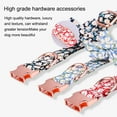 thumbnail image 4 of 1. 【Diseño novedoso de doble propósito】, los accesorios del collar de perro incluyen una decoración floral y un lazo, desmontable, puedes cambiar el estilo en cualquier momento. El diseño único es, 4 of 5
