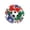 A, variant on World Soccer Party Supplies Set Includes Paper Plates Cups Napkins Tablecloth and Soccer Banner for Sports Event Decorations