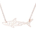thumbnail image 1 of Collar creativo cadena colgante de tiburón hueco femenino, regalo para novia Wmkox8yi  sjalhkljlk5561, 1 of 1