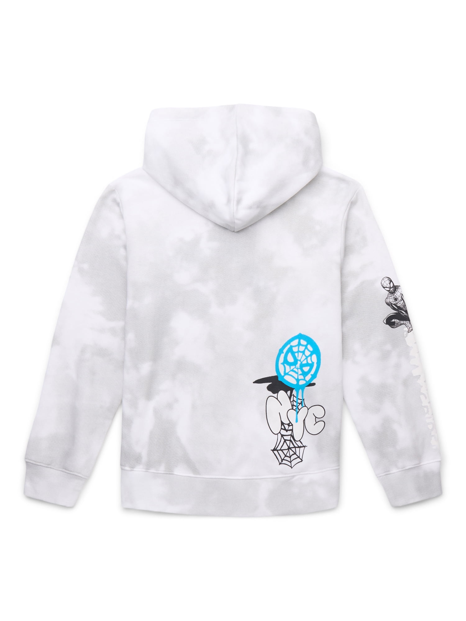 Marvel Boys Spider-Man Graphic Pullover Hoodie, Sizes XS-XXL