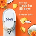 thumbnail image 4 of Febreze Plug In Air Freshener, Odor-Fighting Scented Oil Refill, Hawaiian Aloha Scent, 4 Refills, 4 of 13