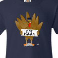 thumbnail image 4 of Inktastic Turkey Holding a Sign Says Eat Pizza Youth T-Shirt, 4 of 5