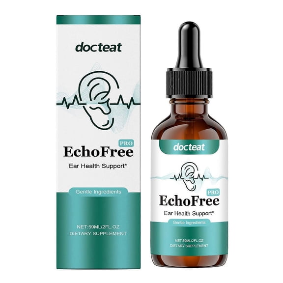 Tinnitus Relief Drops Echofree Ear Health Support Drops