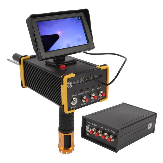 15m Deep Professional Metal Detector Gold Metal Detector Location Machine Scanner Device With Search Range 1000m 100-240V