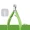 Green, variant on Cuticle Nippers Nail Manicure Cuticle Scissors Clippers Trimmer Dead Skin Remover Pedicure Stainless Steel Cutters Tool