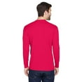 thumbnail image 2 of Adult Cool Dry Sport Long-Sleeve Performance Interlock T-Shirt RED 4XL, 2 of 3