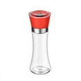 Manual glass grinder black pepper pepper sea salt stainless steel