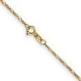 thumbnail image 3 of Primal Gold 14 Karat Yellow Gold 1.25mm Flat Figaro Pendant Chain, 3 of 4