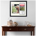thumbnail image 2 of ArtToFrames Collage Photo Picture Frame with 1 - 8.5x11 and 3 - 4x6" Openings, Framed in Black with Off White and Black Mats (CDM-3926-1108), 2 of 8