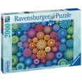 thumbnail image 2 of Puzzle Ravensburger Radiating Rainbow Mandalas de 2000 piezas, 2 of 3