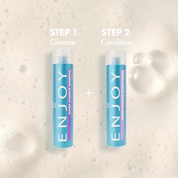 ENJOY Super Hydrate Shampoo & Conditioner DUO 10.1 oz each - Sulfate Free