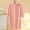 Pink, variant on OGLCCG Boys Girls Hooded Bathrobe Button Down Soft Towel Robe for Kids Winter Warm Terry Cloth Spa Robes House Coat 3-10 Years